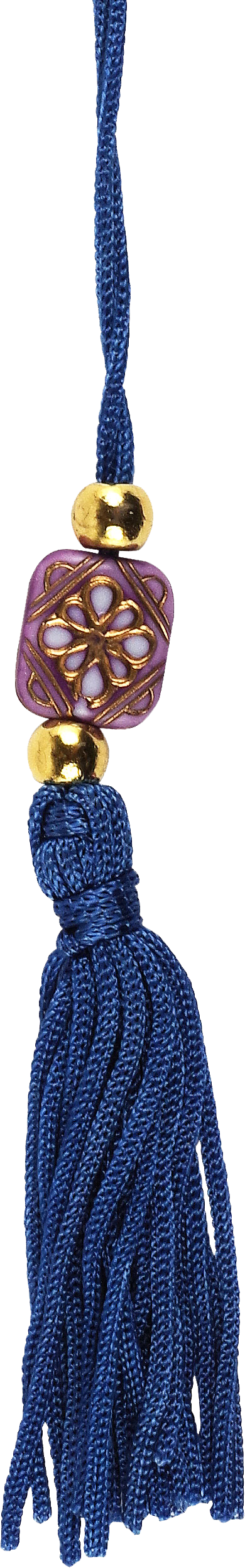 Falling Blossoms Beaded Bookmark