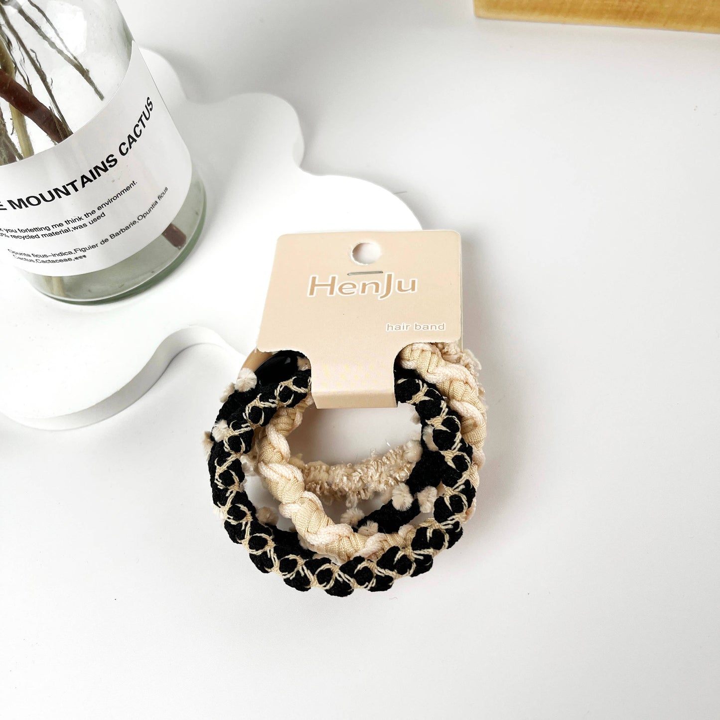 Braided Elastic Hair Ties