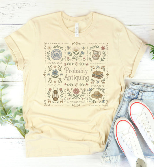 Probably Antiquing Tee