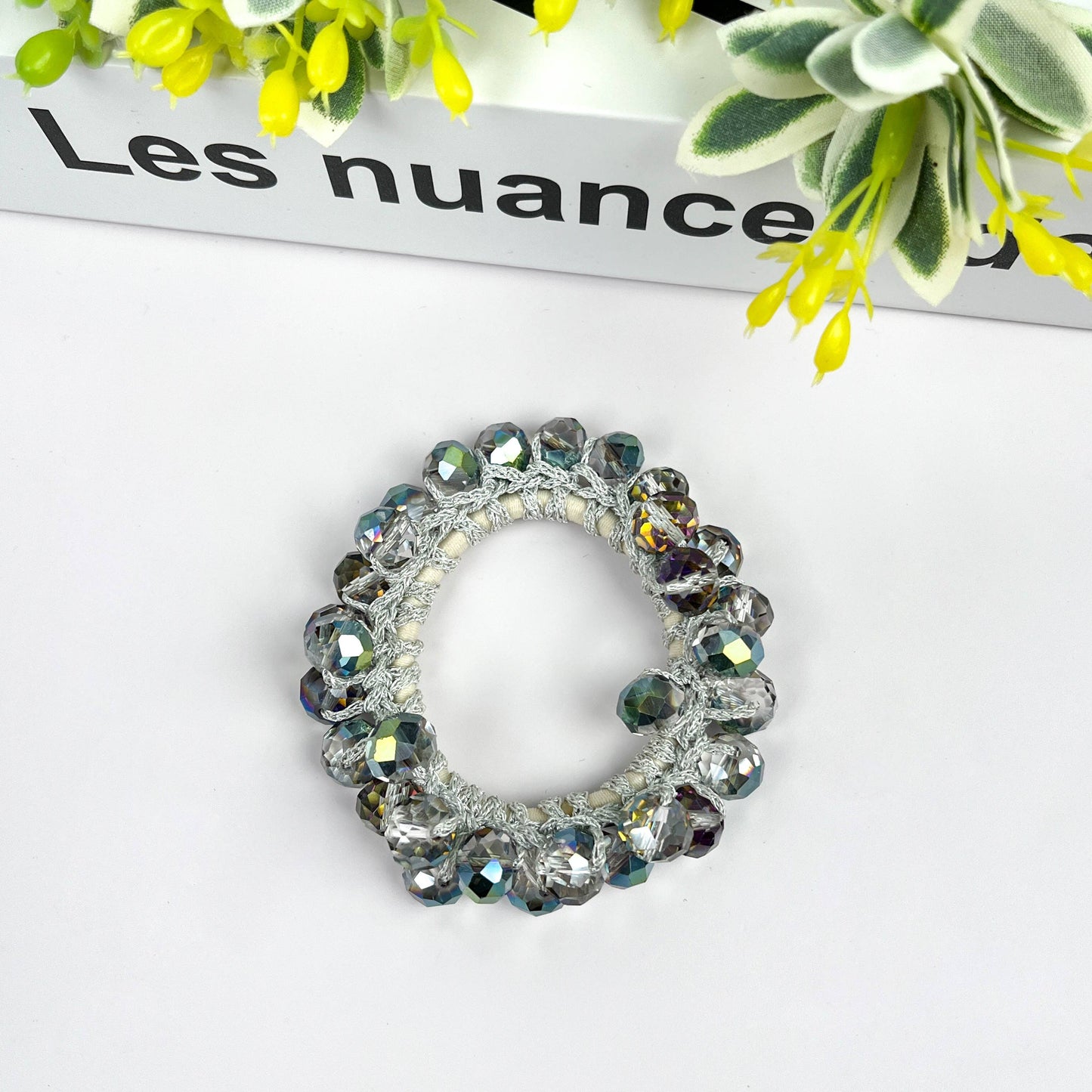 Elegant Crystal Hair Tie