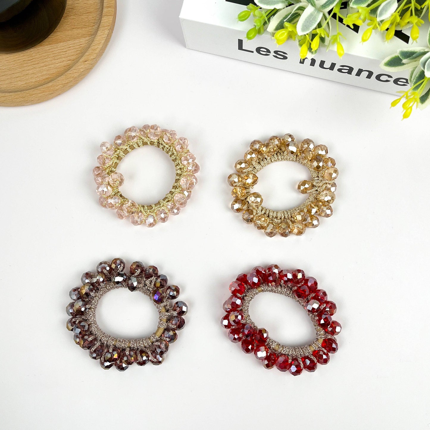 Elegant Crystal Hair Tie