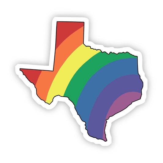 Rainbow Pride State Stickers (other states offered)