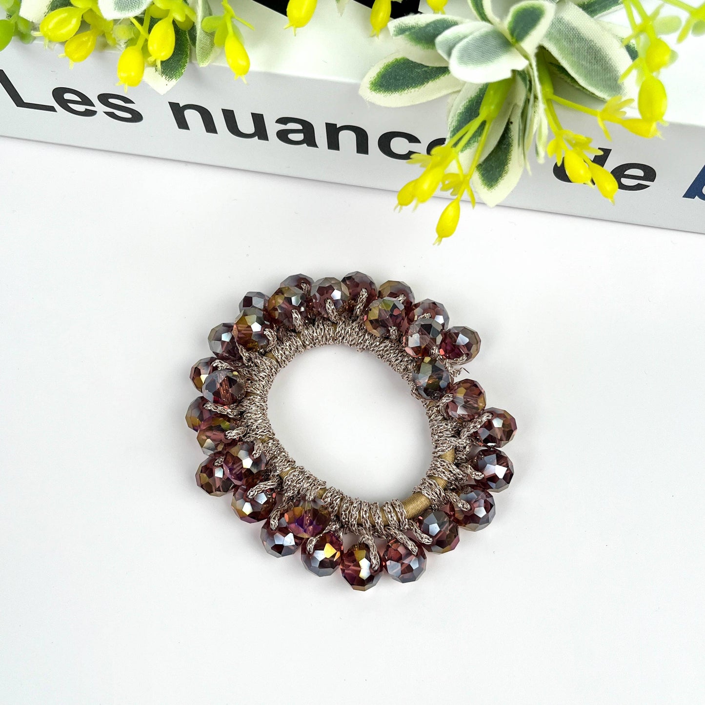 Elegant Crystal Hair Tie
