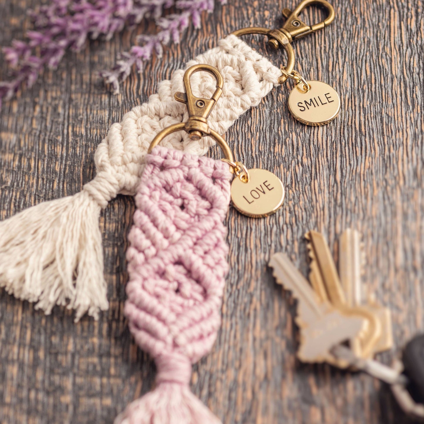 Macrame Keychain