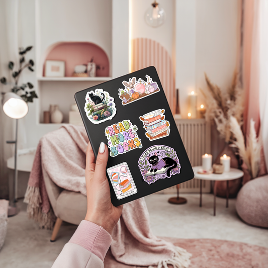 Black Cat Banned Books Sticker