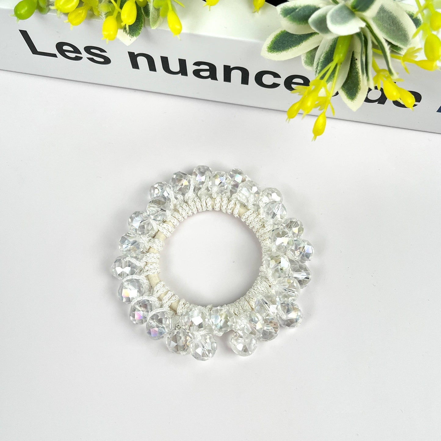 Elegant Crystal Hair Tie