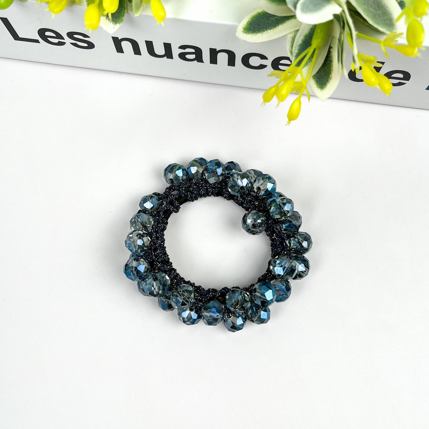 Elegant Crystal Hair Tie