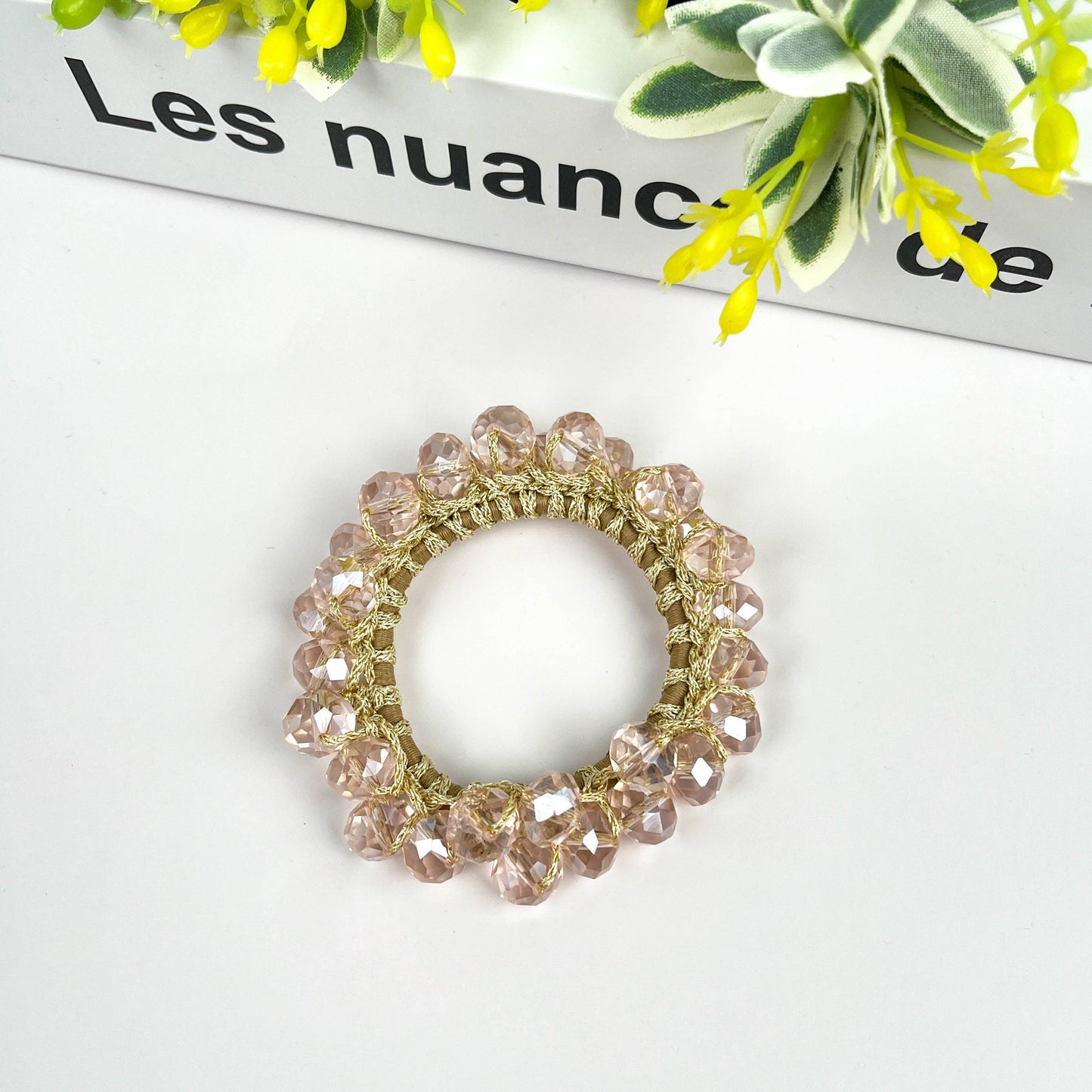 Elegant Crystal Hair Tie