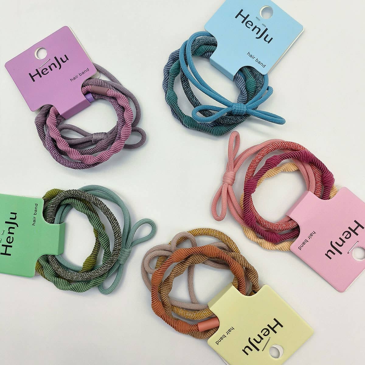 4 pack of hair ties