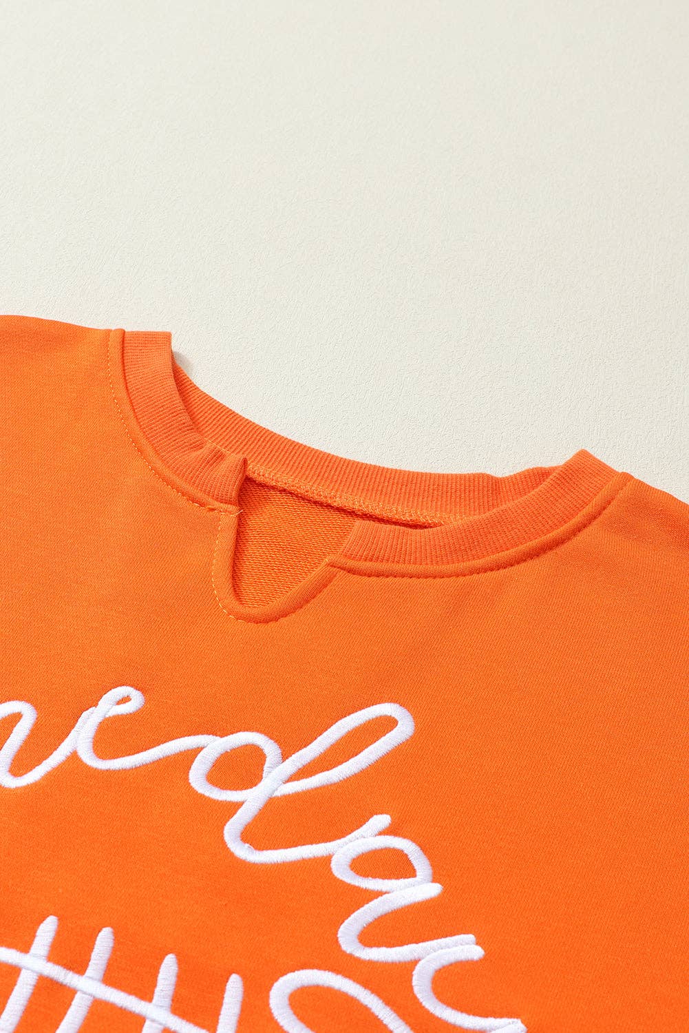 Game Day Slit Neck Sweatshirt