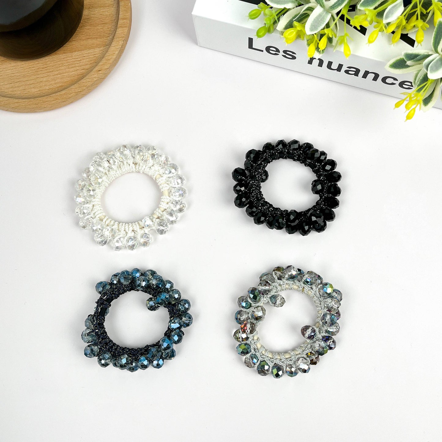 Elegant Crystal Hair Tie