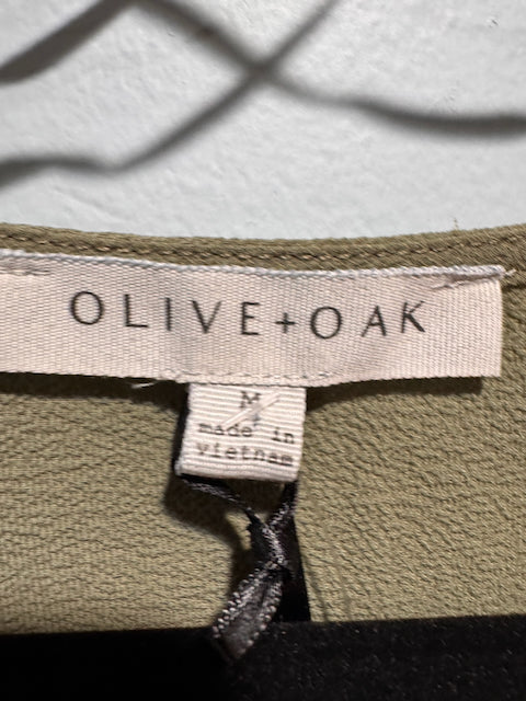 The Olive Grove Wrap Top – Smocked Waist Long Sleeve Wrap Blouse