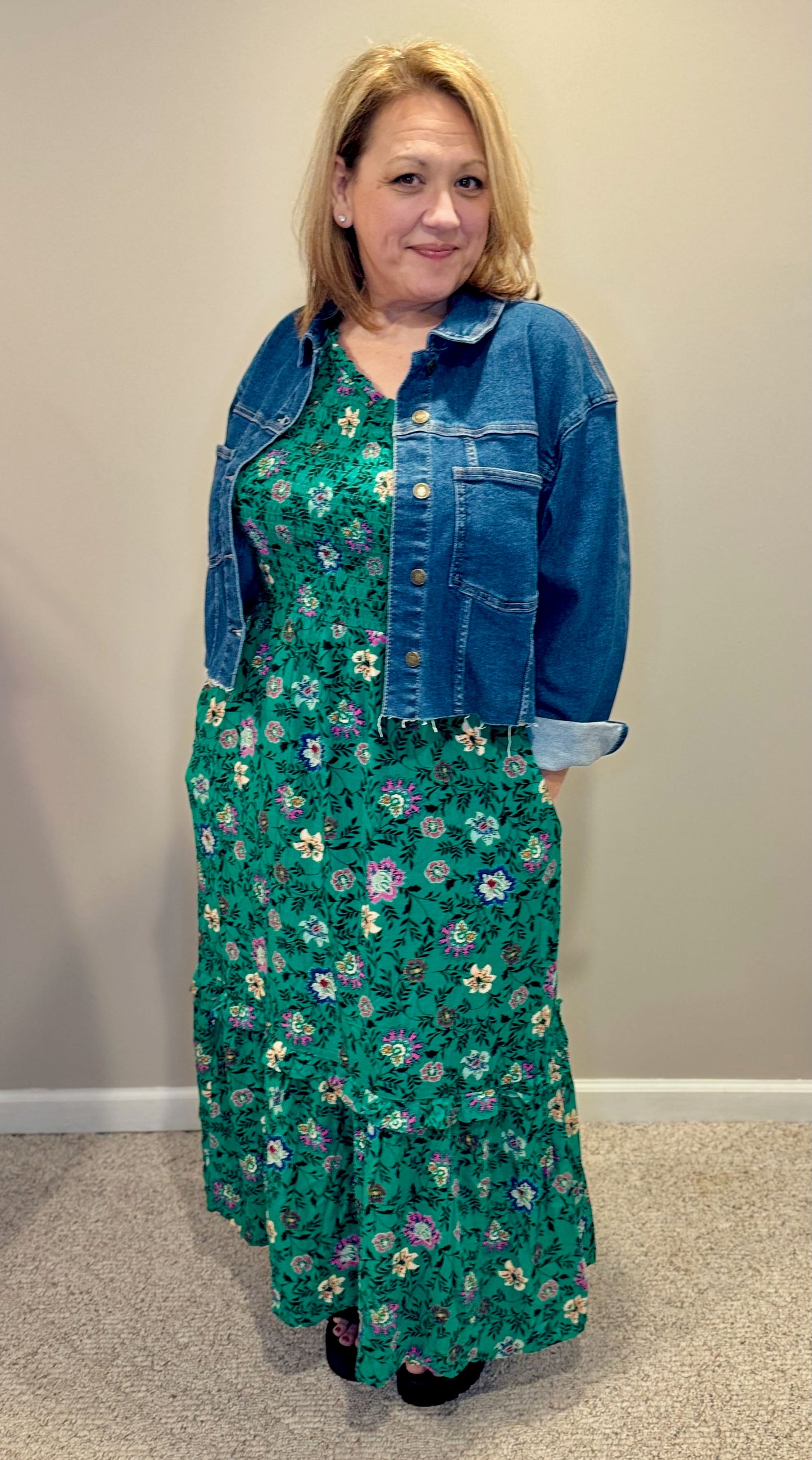 RESTYLED - Spring Casual dress & jacket
