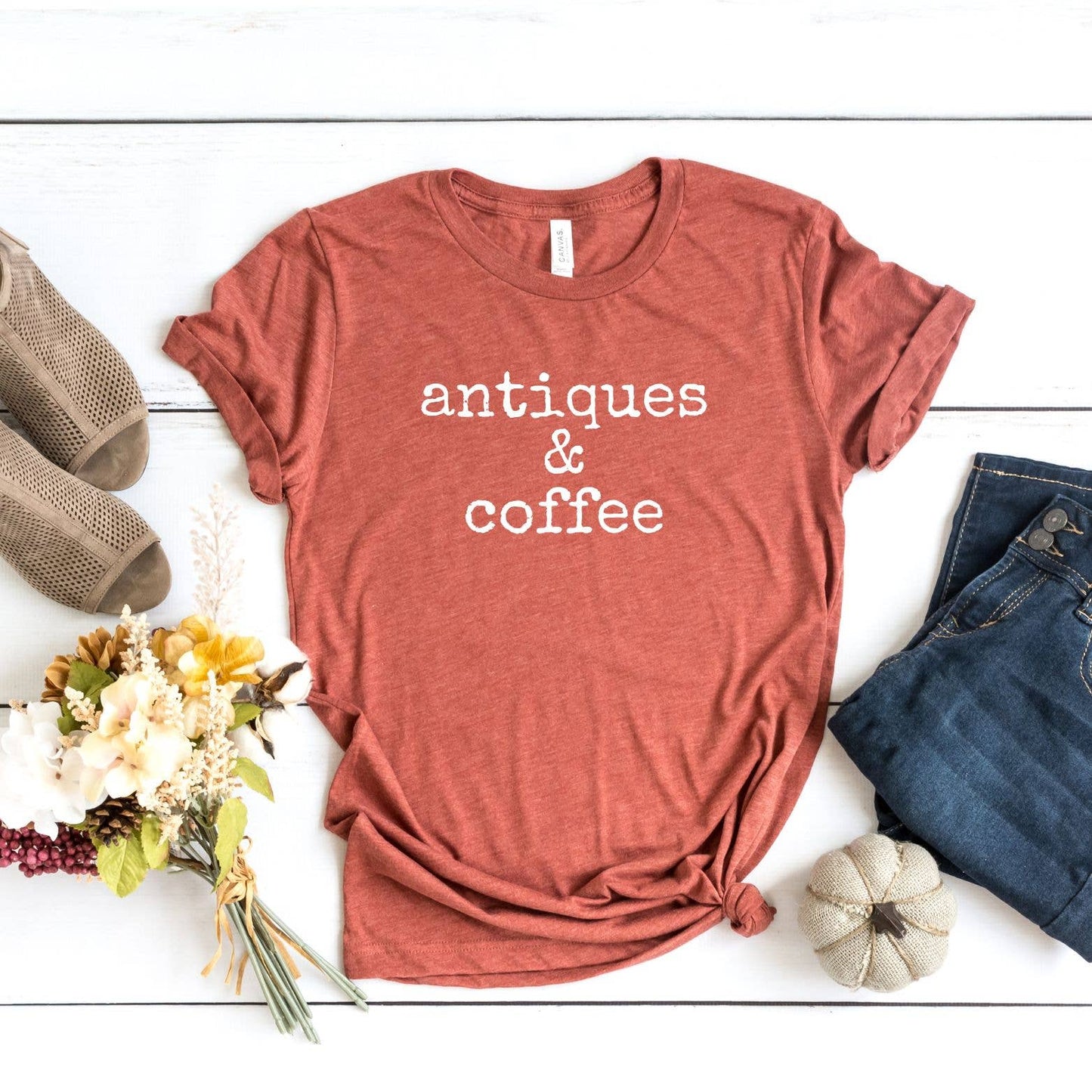 Antiques and Coffee Tee
