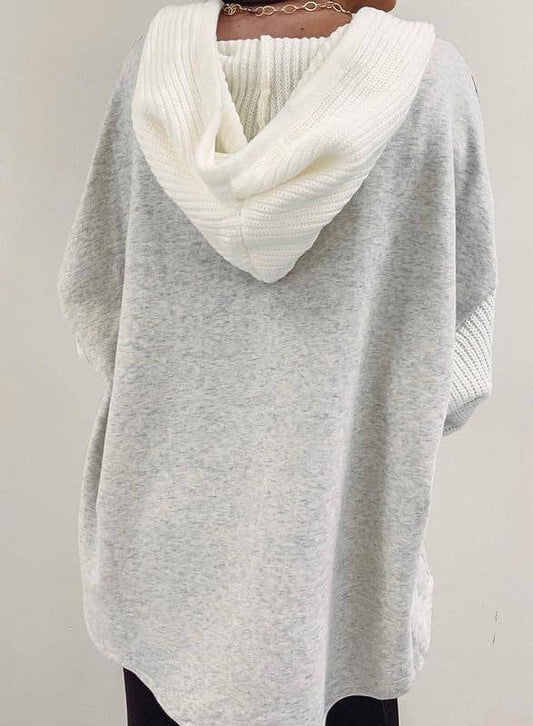 Cozy cover sweatshirt/sweater