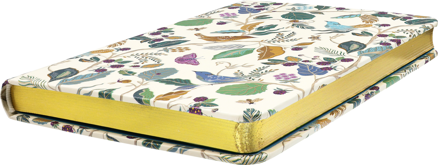 Birds and Berries 5 x 7 Journal