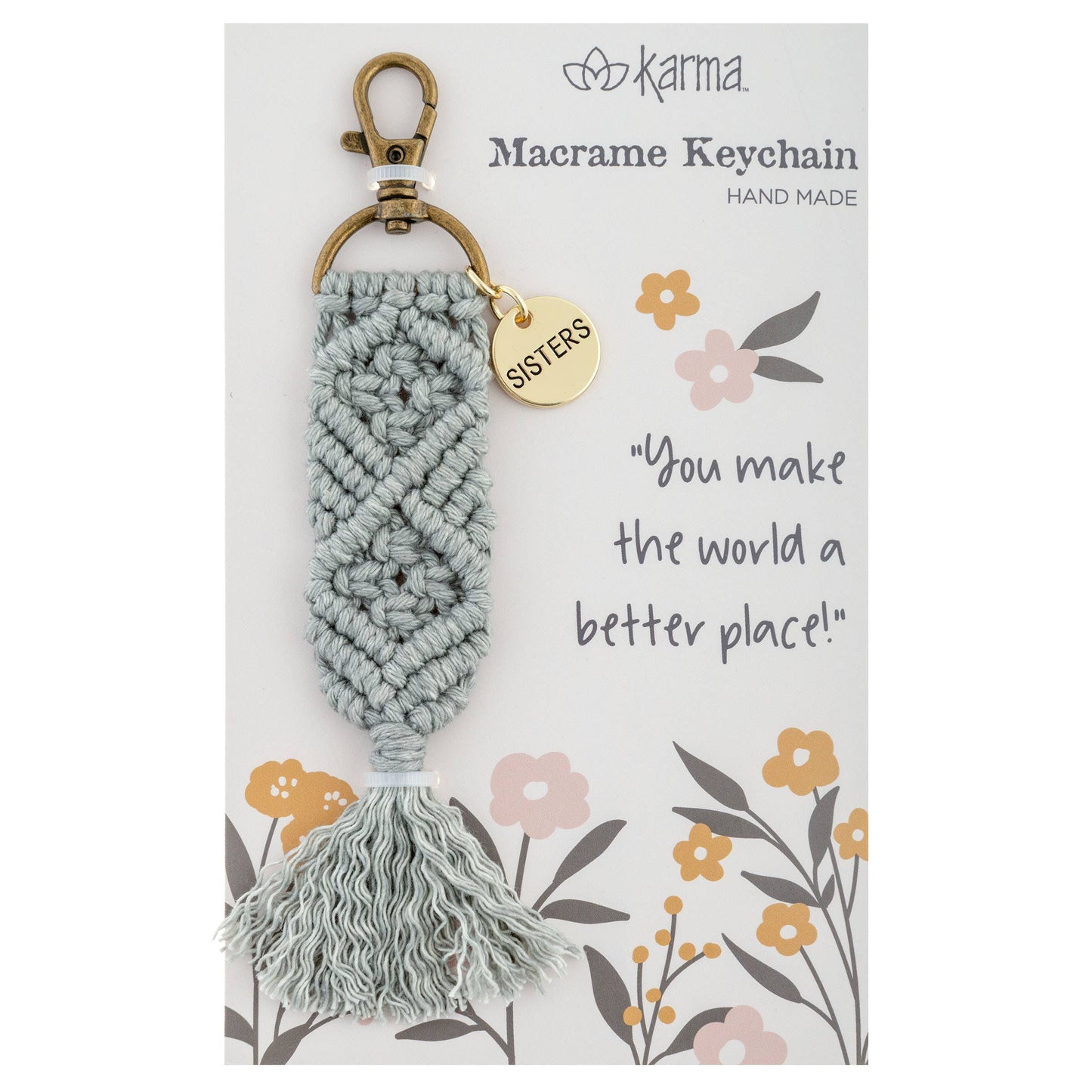 Macrame Keychain