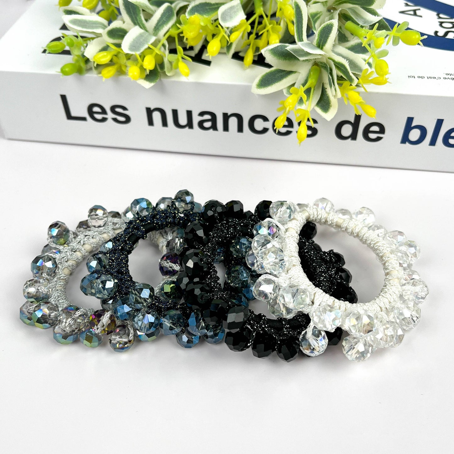 Elegant Crystal Hair Tie