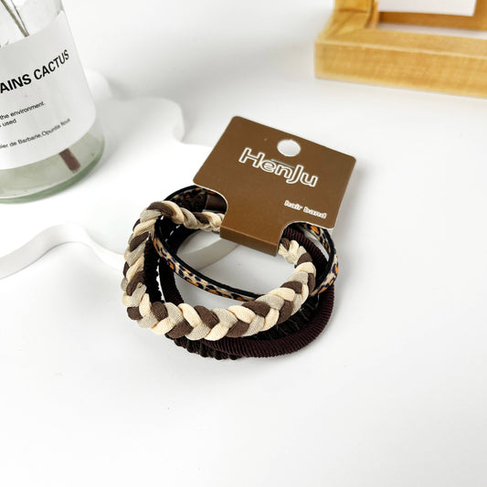 Braided Elastic Hair Ties
