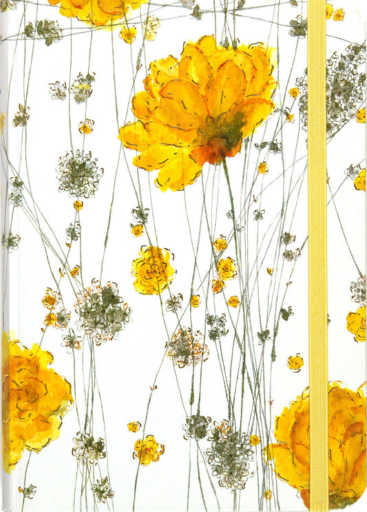 Yellow Flowers 5 x 7 Journal