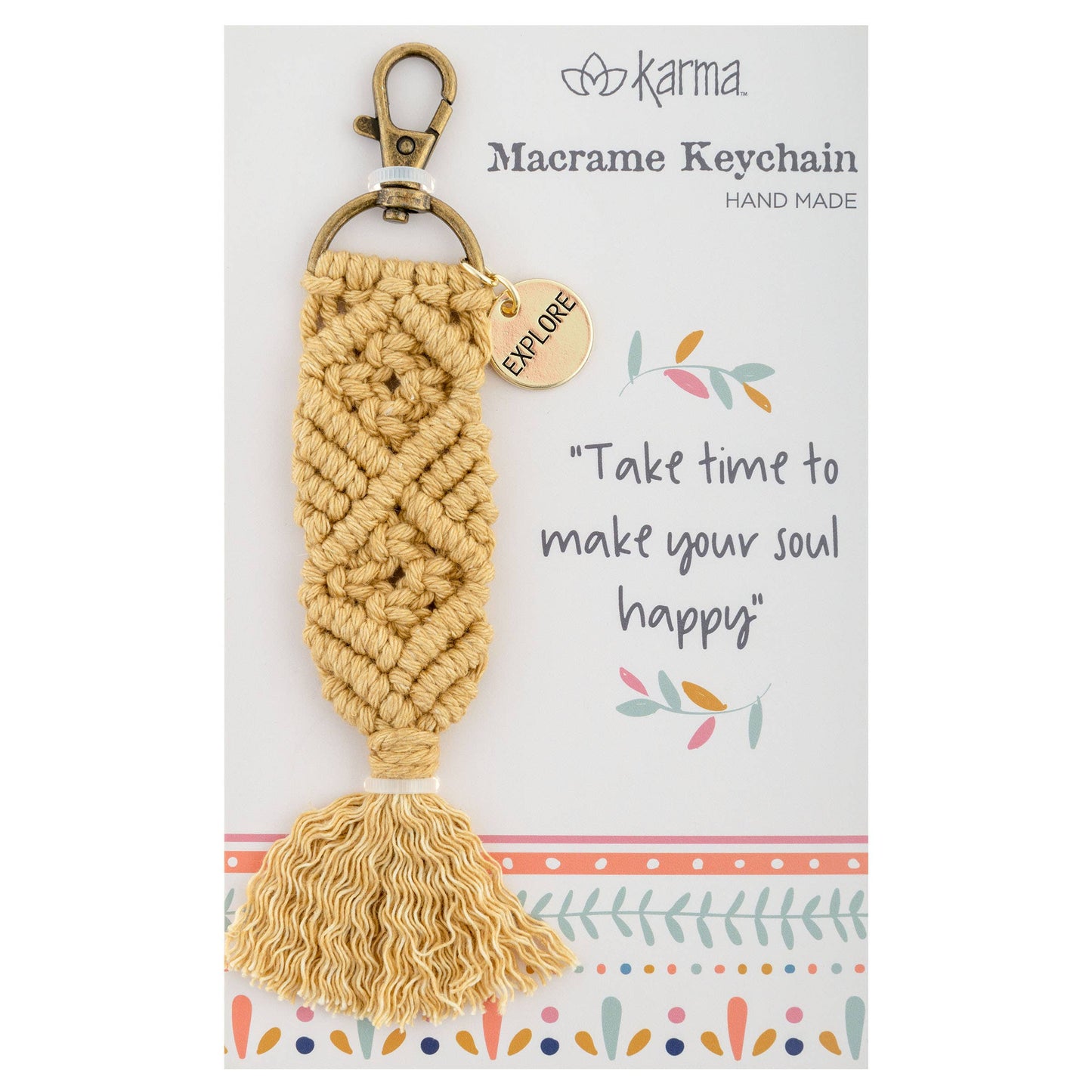 Macrame Keychain