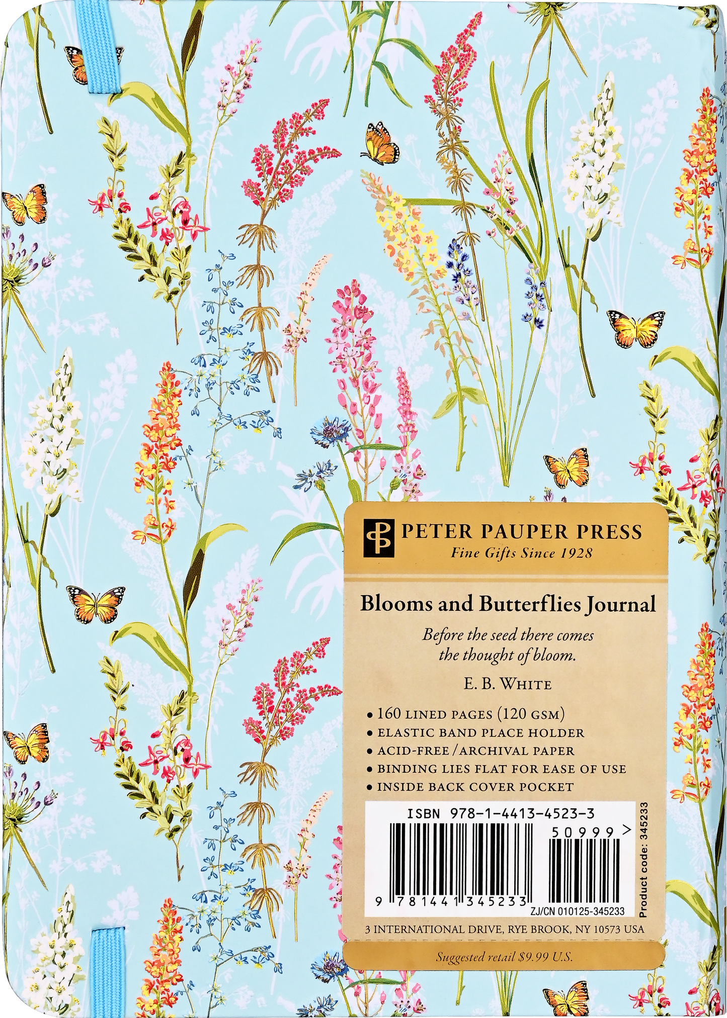 Peter Pauper Press - Blooms & Butterflies Journal