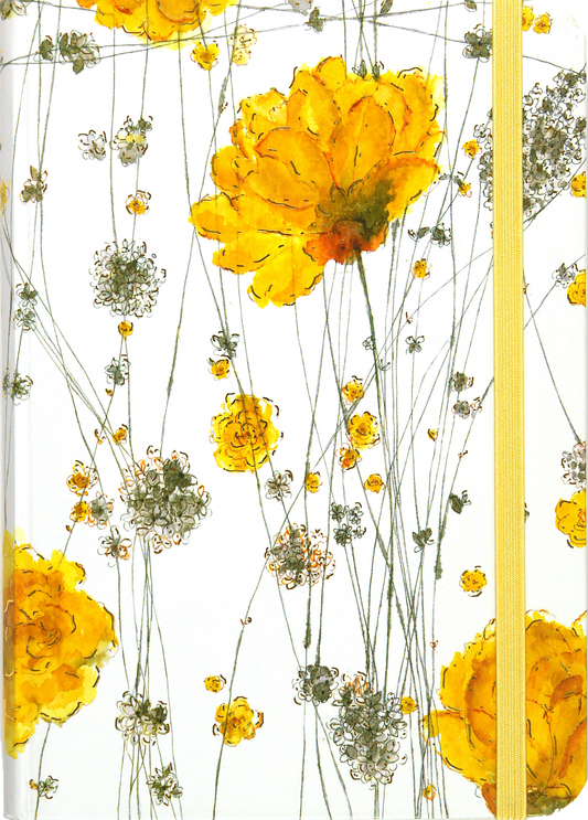 Yellow Flowers 5 x 7 Journal