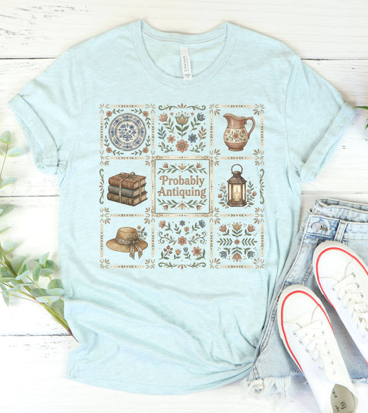 Probably Antiquing Tee
