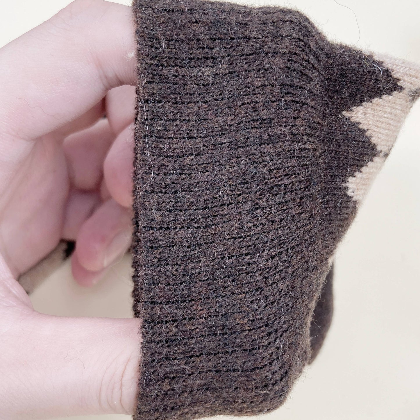 Cashmere Rhombus Socks