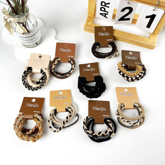 Braided Elastic Hair Ties