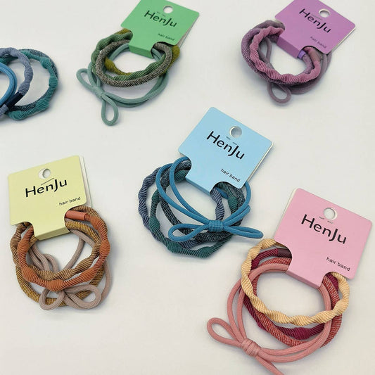 4 pack of hair ties