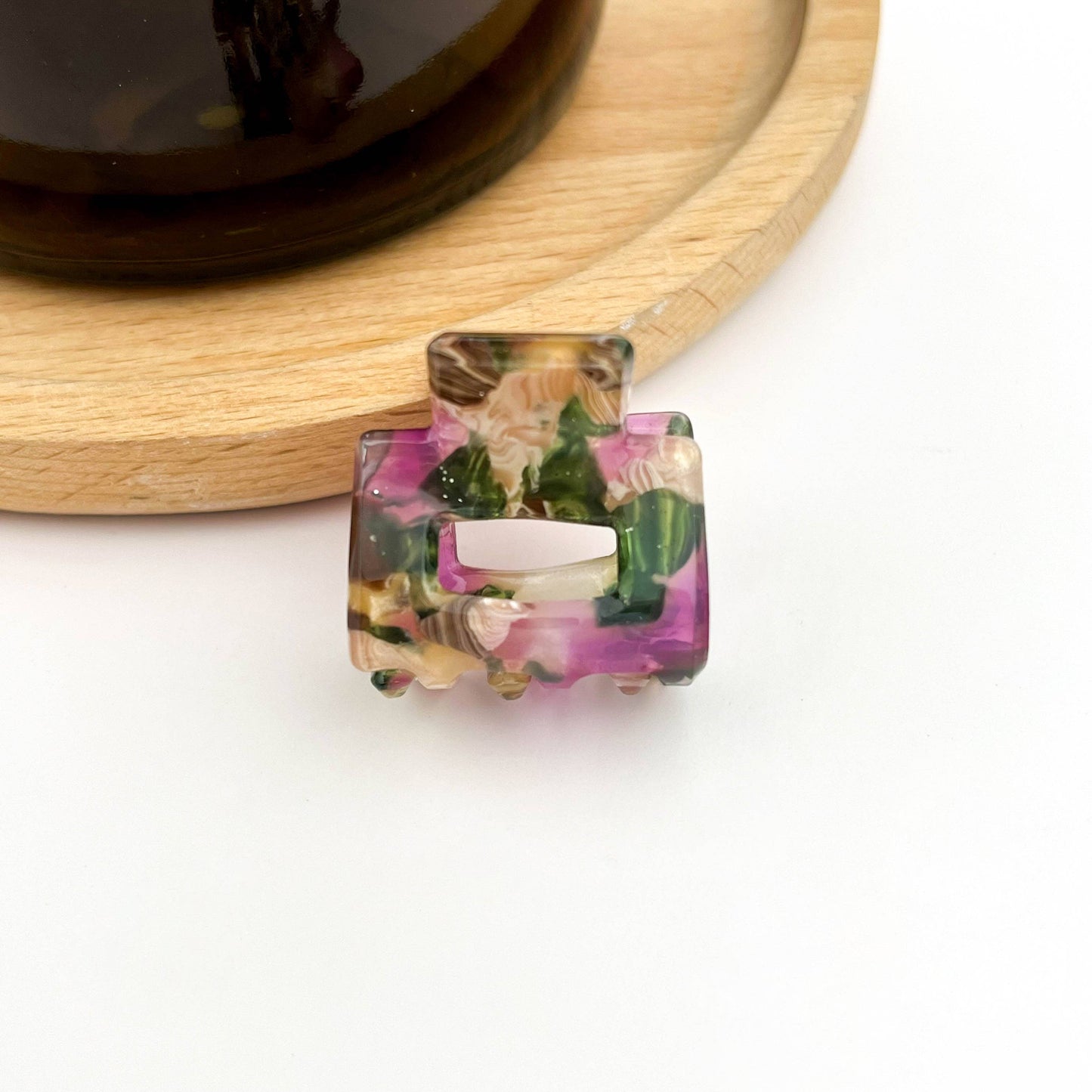 Mini Square Hair Claw Clip