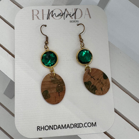Rhonda Madrid Designs - Lucky girl earrings