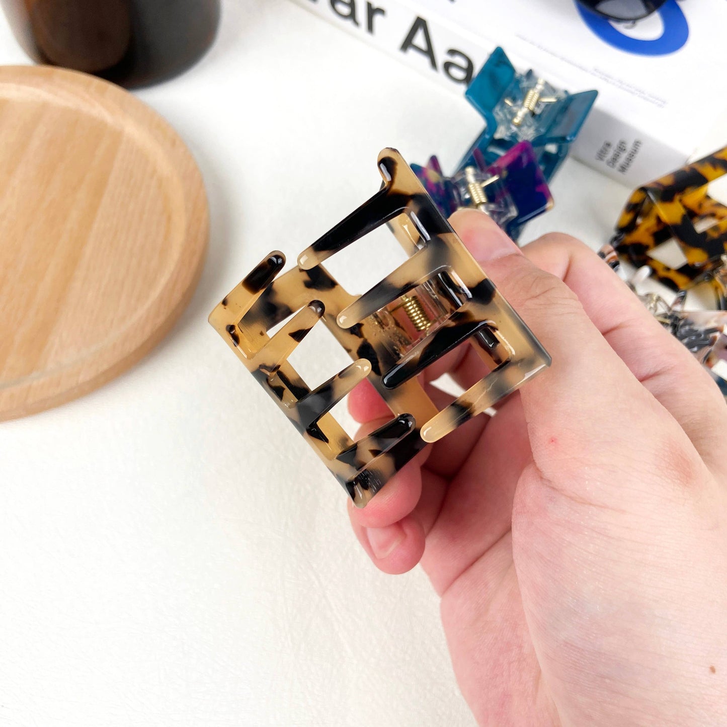 Square Small Hair Clips