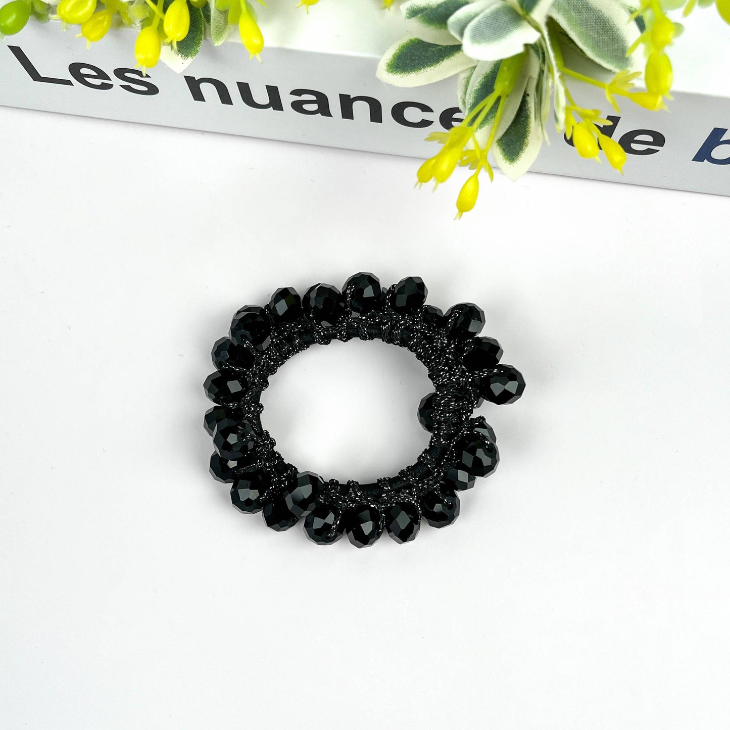 Elegant Crystal Hair Tie