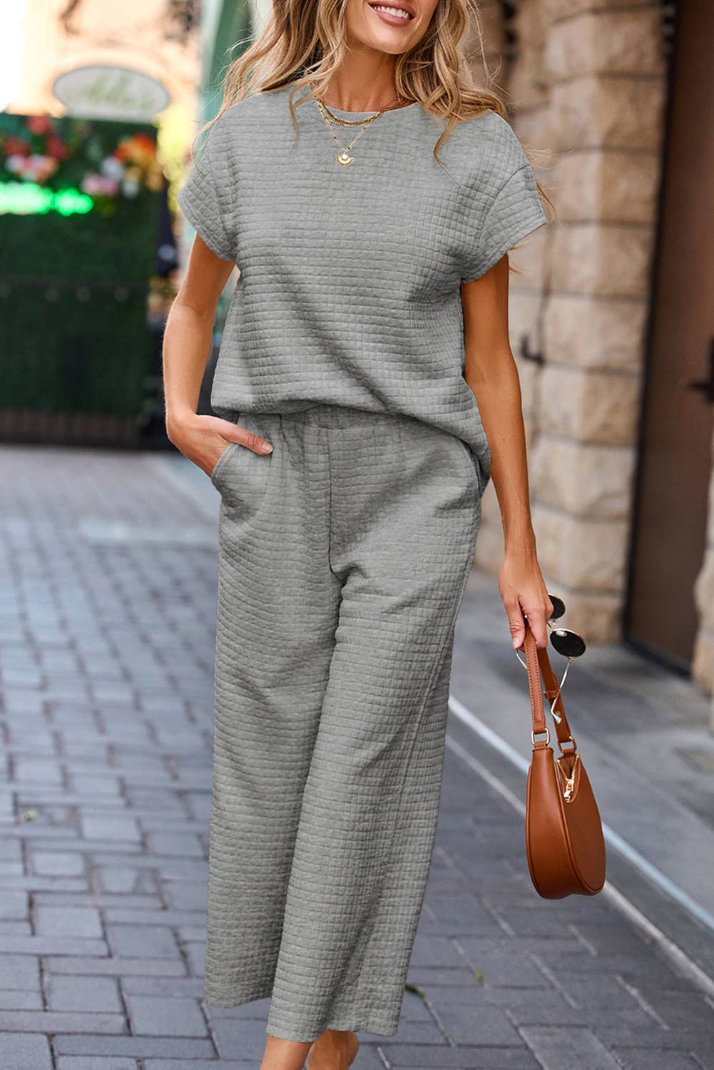 Relaxed, Textured Duo