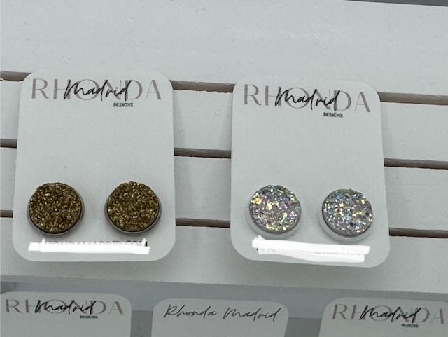 Golden Aura and Moonlight Studs