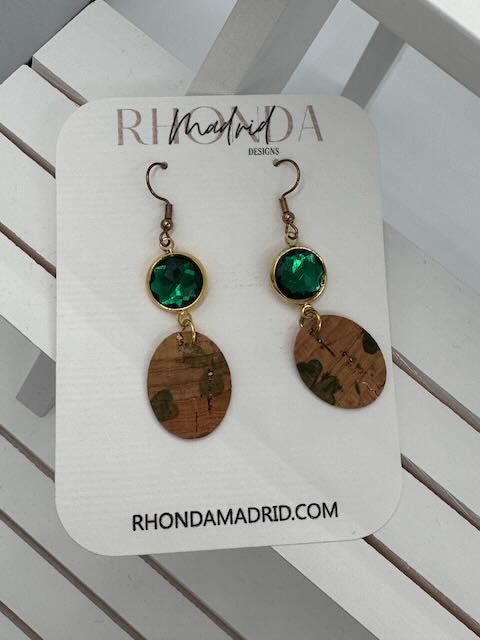 Rhonda Madrid Designs - Lucky girl earrings