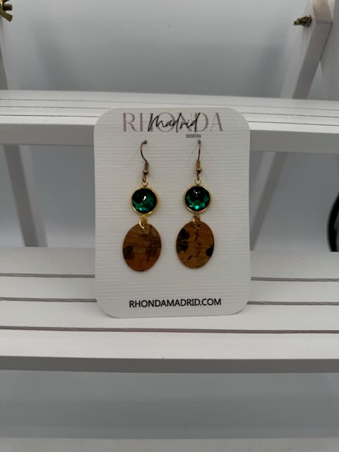 Rhonda Madrid Designs - Lucky girl earrings