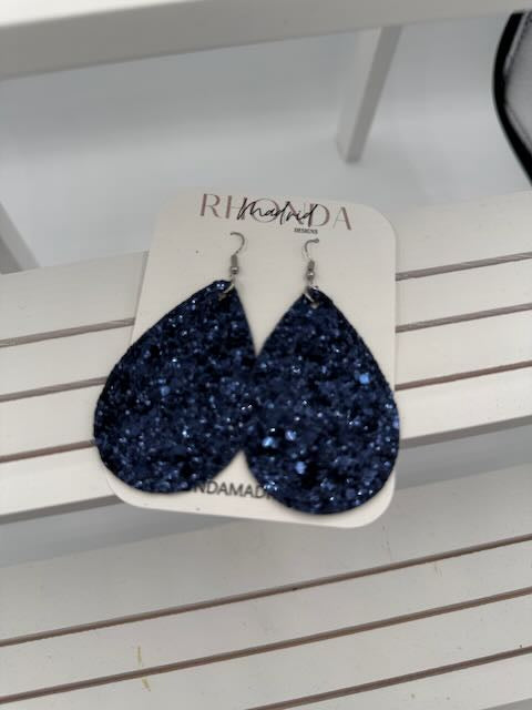 Midnight Stardust Dangles