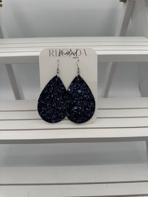 Midnight Stardust Dangles