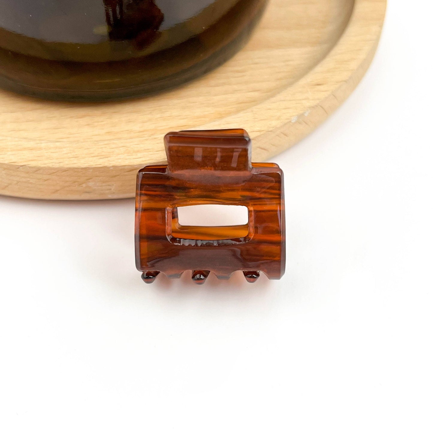 Mini Square Hair Claw Clip