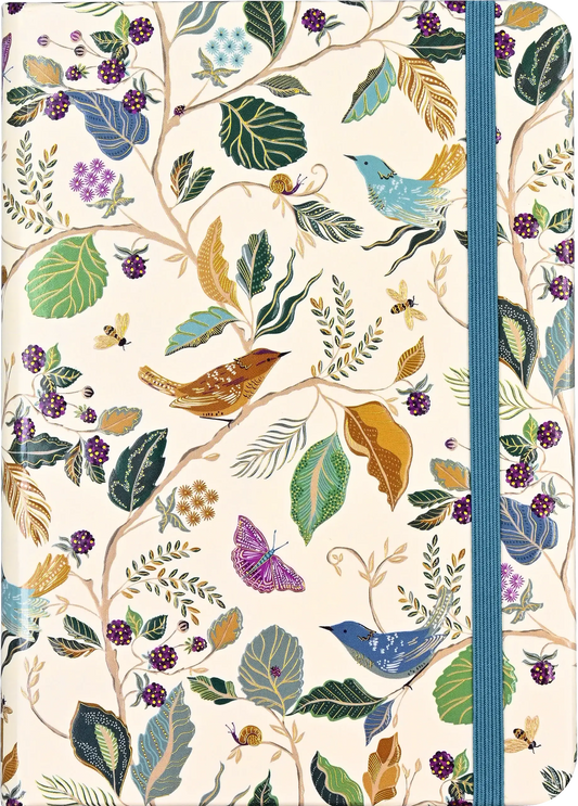 Birds and Berries 5 x 7 Journal