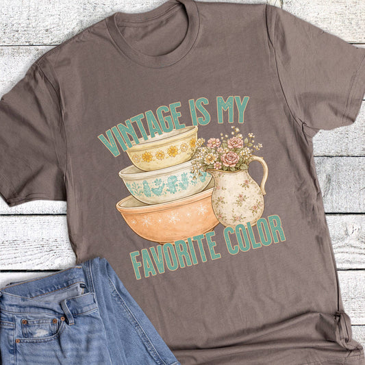 Vintage is my favorite Color Tee