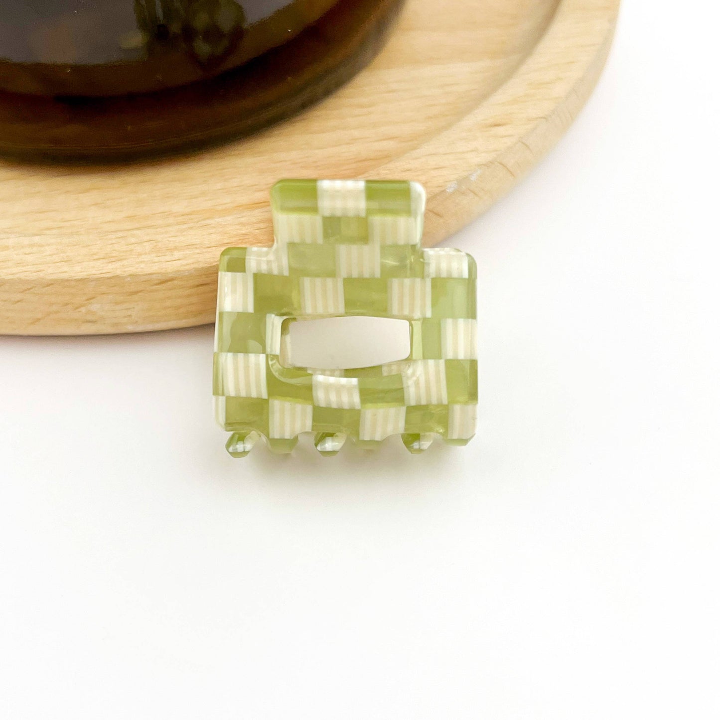 Mini Square Hair Claw Clip