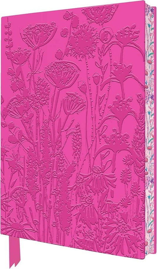 Artisan Art Journal: Pink Garden House  6 x 8 1/4" Journal - Artist: Lucy Innes Williams