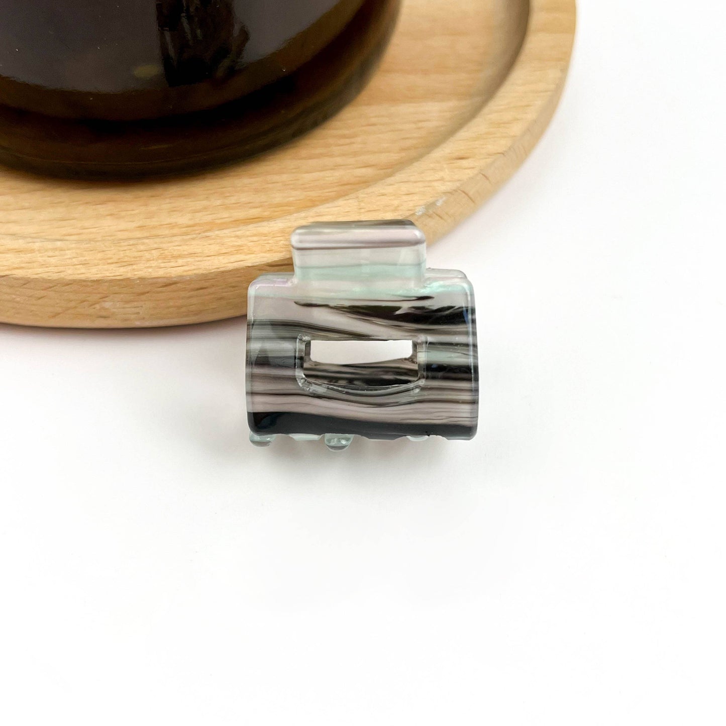 Mini Square Hair Claw Clip