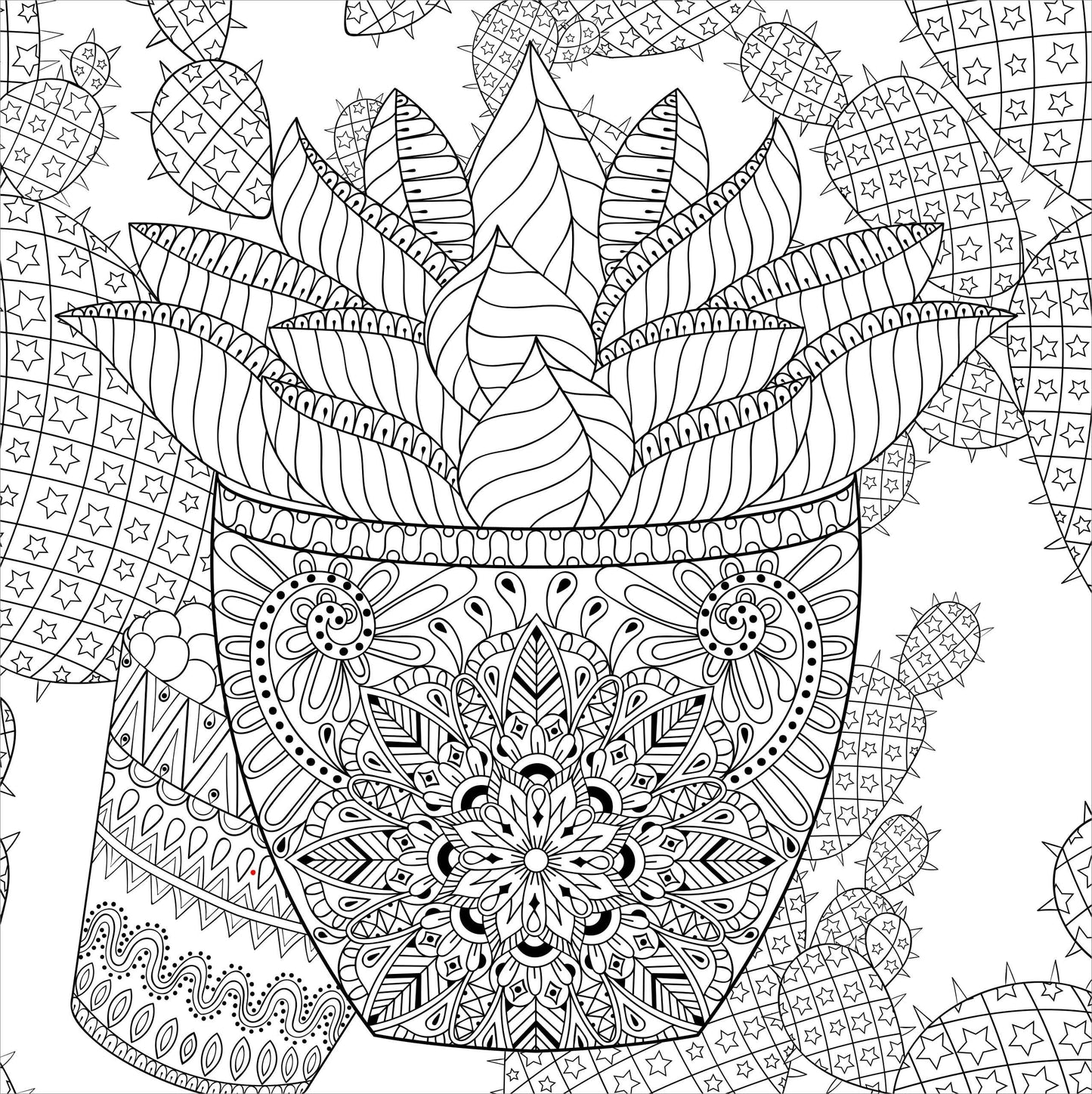Peter Pauper Press - Succulents Artist's Coloring Book